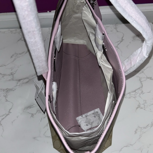 NWT Coach Signature Canvas Tote & Signature Wallet - Picture 13 of 15